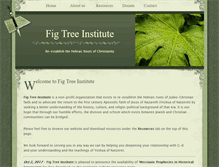 Tablet Screenshot of figtreeinstitute.org